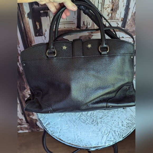 Coach Black Satchel with Vibrant Accents - Picture 3 of 16